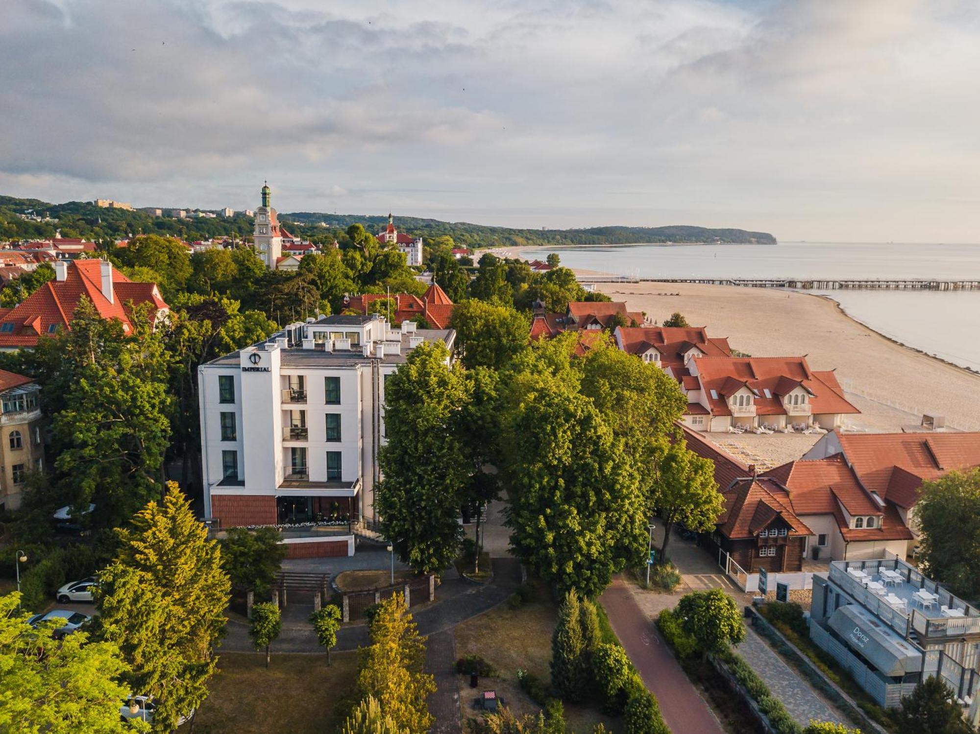 Rewita Imperial Otel Sopot Dış mekan fotoğraf